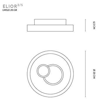 Luminascente elior 2/s